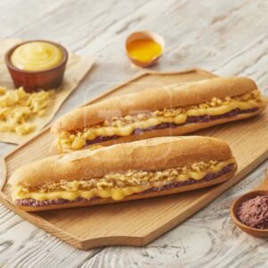 Bánh mì que pate chà bông 201g